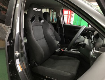 MAZDA�@CX-5�@KF2�@�Ɂ@RECARO�i���J���j�@SR-7F�@KK100�@BK�@�V�[�g�q�[�^�[�t���@����