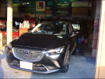 MAZDA�@CX-3�@DK5FW�i2017�N�j�@�Ɂ@RECARO�i���J���j�@SR-7F�@KK100�@BK�@A/R�@�V�[�g�q�[�^�[�t���@����