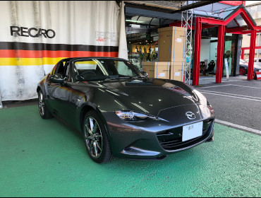 MAZDA�@���[�h�X�^�[RF�i2021�N�j�@�Ɂ@RECARO�i���J���j�@RCS�@BK�V�F��/BK���b�V���@����