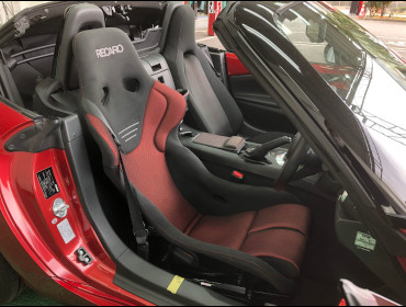 MAZDA�@���[�h�X�^�[�@ND5RC�@�Ɂ@RECARO�i���J���j�@TS-G�@GK�@BK/RED�@�V�[�g�q�[�^�[�t���@����