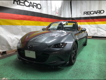 MAZDA�@���[�h�X�^�[�@ND5RC�@�Ɂ@RECARO�i���J���j�@RS-GS�@BK�@�V�[�g�q�[�^�[�t���@����