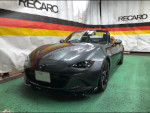 MAZDA�@���[�h�X�^�[�@ND5RC�@�Ɂ@RECARO�i���J���j�@RS-GS�@BK�@�V�[�g�q�[�^�[�t���@����