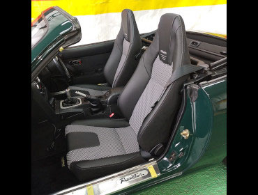 MAZDA�@���[�h�X�^�[�@NA8C�i1998�N�j�@�Ɂ@RECARO�i���J���j�@LX-F�@WL110H�@BK�@�~���E�@����