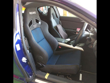 MAZDA�@RX-8�@SE3P�i2006�N�j�@�Ɂ@RECARO�i���J���j�@SR-7F�@GK100�@BK/�u���[�@����