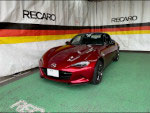 MAZDA�@���[�h�X�^�[�@ND5RC�i2022�N�j�@�Ɂ@RECARO�i���J���j�@SR-7F�@GK100�@BK/BK�@����