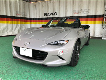 MAZDA�@���[�h�X�^�[�@ND5RC�i2022�N�j�@�Ɂ@RECARO�i���J���j�@SR-7�@GK100�@BK/�u���[�@�V�[�g�q�[�^�[�t���@���@SR-7F�@GK100�@BK/�u���[�@����