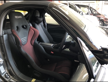 MAZDA�@���[�h�X�^�[NR-A�@ND5RC�i2022�N�j�@�Ɂ@RECARO�i���J���j�@RS-G�@GK�@BK/RED�@�V�[�g�q�[�^�[�t���@����