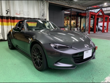 MAZDA�@���[�h�X�^�[RF�@NDERC�i2017�N�j�@�Ɂ@RECARO�i���J���j�@RS-G�@GK�@BK/BK�@�V�[�g�q�[�^�[�t���@����