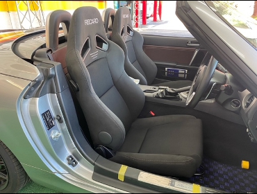MAZDA�@���[�h�X�^�[�@NCEC�i2009�N�j�@�Ɂ@RECARO�i���J���j�@SR-7F�@GK10�@BK/BK�@A/R�@�~���E�@����