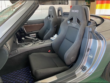 MAZDA�@���[�h�X�^�[�@NCEC�i2009�N�j�@�Ɂ@RECARO�i���J���j�@SR-7F�@GK10�@BK/BK�@A/R�@�~���E�@����
