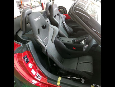 MAZDA�@���[�h�X�^�[�@ND5RC�i2022�N�j�@�Ɂ@RECARO�i���J���j�@RS-G�@GK�@BK/SIL�@����