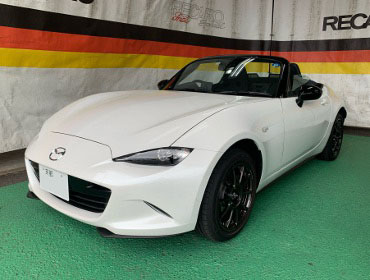 MAZDA�@���[�h�X�^�[�@ND�i2022�N�j�@�Ɂ@RECARO�i���J���j�@RS-G�@GK�@BK/BK�@�V�[�g�q�[�^�[�t���@����