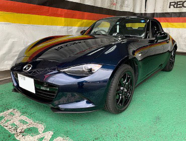 MAZDA�@���[�h�X�^�[�@ND�i2021�N�j�@�Ɂ@RECARO�i���J���j�@SR-7F�@GK100�@BK/�u���[�@����