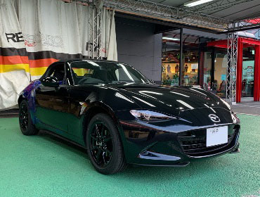 MAZDA�@���[�h�X�^�[�@ND5RC�i2023�N�j�@�Ɂ@RECARO�i���J���j�@RS-G�@GK�@BK/�u���[�@�V�[�g�q�[�^�[�t���@���@�s�A�m�u���b�N�J�o�[�@����