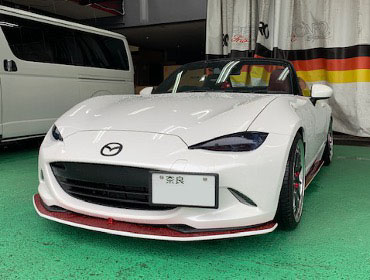 MAZDA�@���[�h�X�^�[�@ND5RC�i2021�N�j�@�Ɂ@RECARO�i���J���j�@RS-G�@GK�@BK/RED�@�V�[�g�q�[�^�[�t���@����