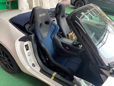 MAZDA�@���[�h�X�^�[�@ND5RC�i2023�N�j�@�Ɂ@RECARO�i���J���j�@RS-G�@GK�@BK/Blue�@����