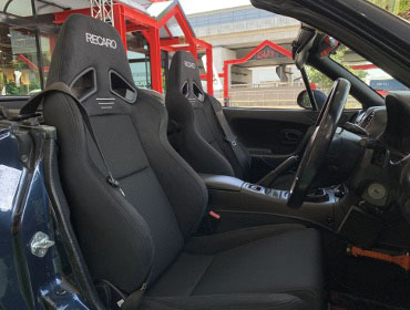 MAZDA�@���[�h�X�^�[�@NB8C�i2000�N�j�@�Ɂ@RECARO�i���J���j�@SR-7F�@GU100�@BK�@����