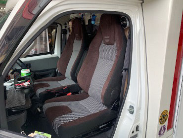 MAZDA�@�{���S�g���b�N�@S412U�i2023�N�j�@�Ɂ@RECARO�i���J���j�@LX-F�@WU110�@�u���E���@�~���E�@����