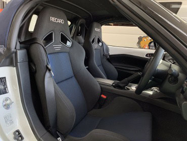 MAZDA�@���[�h�X�^�[990S�@ND5RC�@�Ɂ@RECARO�i���J���j�@SR-7�@GK100�@BK/�u���[�@���@SR-7F�@GK100�@BK/�u���[�@����
