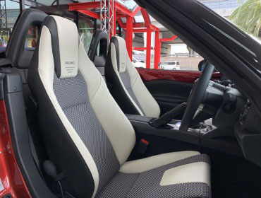 MAZDA�@���[�h�X�^�[�@ND�@�Ɂ@RECARO�i���J���j�@LX-F�@WL110H�@�����U�[�@�~���E�@����