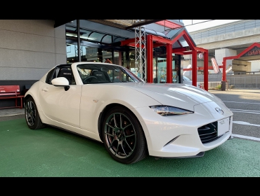 MAZDA�@���[�h�X�^�[RF�@5BA-NDERC�i2022�N�j�@�Ɂ@RECARO�i���J���j�@SR-7�@GK100�@BK/BK�@�V�[�g�q�[�^�[�t���@�~���E�@����