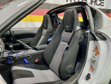 MAZDA�@���[�h�X�^�[RF�@5BA-NDERE�i2024�N�j�@�Ɂ@RECARO�i���J���j�@LX-F�@WU110H�@A/R�@BK�@�V�[�g�q�[�^�[�t���@�~���E�@����