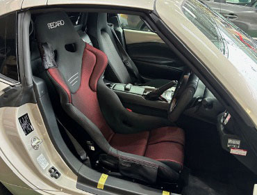 MAZDA�@���[�h�X�^�[RF�@NDERC�i2022�N�j�@�Ɂ@RECARO�i���J���j�@RS-G�@GK�@BK/RED�@�V�[�g�q�[�^�[�t���@����