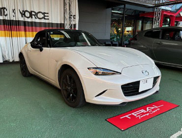 MAZDA�@���[�h�X�^�[NRA�@ND5RC�i2023�N�j�@�Ɂ@RECARO�i���J���j�@TS-�@GK�@BK/BK�@�V�[�g�q�[�^�[�t���@����