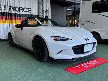 MAZDA�@���[�h�X�^�[�@ND5RC�i2017�N�j�@�Ɂ@RECARO�i���J���j�@RS-G�@GK�@BK/BK�@�V�[�g�q�[�^�[�t���@����