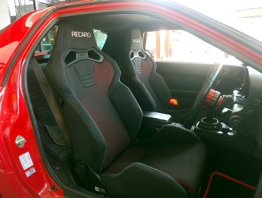MAZDA�@RX-7�@E-FC3S�i1991�N�j�@�Ɂ@RECARO�i���J���j�@SR-S�@BK100�@BK/RED�@���@SR-C�@BK100�@BK/RED�@����