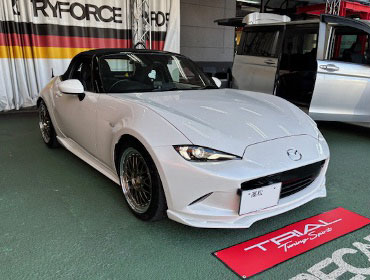 MAZDA�@���[�h�X�^�[�@ND5RE�i2024�N�j�@�Ɂ@RECARO�i���J���j�@RS-G�@GK�@BK/BK�@�V�[�g�q�[�^�[�t���@����