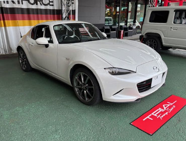 MAZDA�@���[�h�X�^�[RF�@NDERC�i2022�N�j�@�Ɂ@RECARO�i���J���j�@RCS�@�z���C�g�V�F��/�u���b�N���b�V���@�V�[�g�q�[�^�[�t���@�~���E�@����