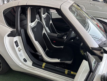 MAZDA�@���[�h�X�^�[RF�@NDERC�i2022�N�j�@�Ɂ@RECARO�i���J���j�@RCS�@�z���C�g�V�F��/�u���b�N���b�V���@�V�[�g�q�[�^�[�t���@�~���E�@����