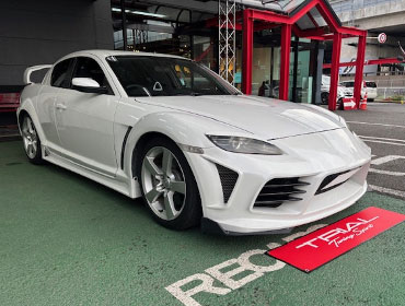 MAZDA�@RX-8�@ABA-SE3P�i2006�N�j�@�Ɂ@RECARO�i���J���j�@RS-G�@GK�@BK/SIL�@����