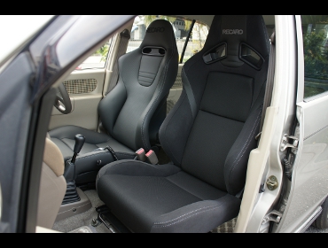 RECARO�i���J���V�[�g�j�@MITSUBISHI�@�~�j�J�^�E���r�[��RECARO�i���J���j�@SPORT-JC BK/SIL�@���@SR-7F Lassic�@BK/SIL�@����