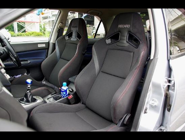 RECARO�i���J���V�[�g�j�@MITSUBISHI�@�����T�[�G�{�����[�V�����@CT9A��RECARO�i���J���j�@SR-7F Lassic�i���V�b�N�j BK/RED�@����