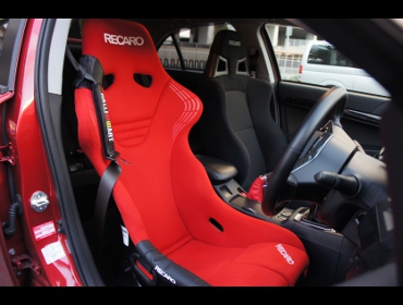 RECARO�i���J���V�[�g�j�@MITSUBISHI�@�����T�[�G�{�����[�V�����]�@CZ4A��RECARO�i���J���j�@RS-GS�@RED�@����