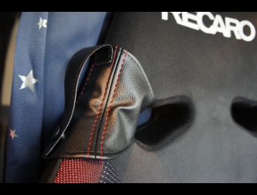 RECARO�i���J���V�[�g�j�@MITSUBISHI�@�f���J�@D5�@CV1W��RECARO�i���J���j�@SR-6�@SK100S�@BK/RED�@�V�[�g�q�[�^�[�t�@����