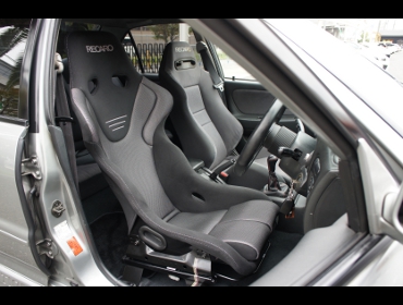 MITSUBISHI�@�����T�[�G�{�����[�V�����V�@CE9A�i1995�N�j�@�Ɂ@RECARO�i���J���j�@RS-G�@GK�@BK/SIL�@�~���E�@����