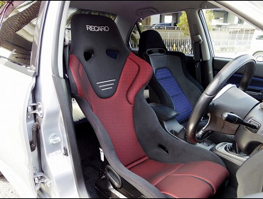 RECARO�i���J���V�[�g�j�@MITSUBISHI�@�����T�[�G�{�����[�V����8�@CT9A�Ƀ��J���@RS-G�@GK�@BK/RED�@����