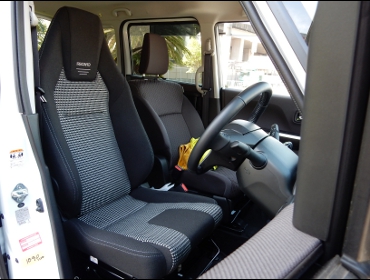 RECARO�i���J���V�[�g�j�@MITSUBISHI�@�f���JD2�@36S�Ƀ��J���@LX-F IN�@�V�[�g�q�[�^�[�t���@A/R�@����