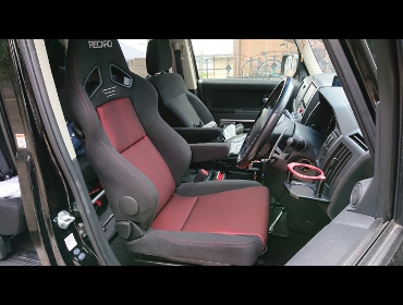 MITSUBISHI�@�f���JD5�iD�p���[�j�@�Ɂ@RECARO�i���J���j�@SR-7F�@GK100�@BK/RED�@A/R�@����