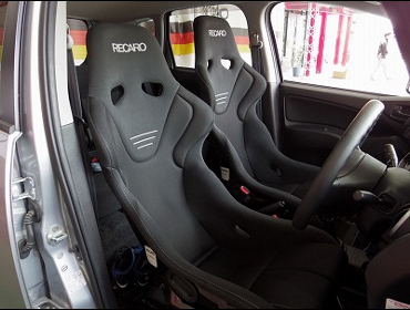 RECARO�i���J���V�[�g�j�@MITSUBISHI�@�R���g�@1.5C�@2008�N�@�Ɂ@RECARO�i���J���j�@TS-G�@GK�@BK/BK�@���@RS-G�@GK�@BK/BK�@����