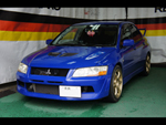 MITSUBISHI�@�����T�[�G�{�����[�V����7�@CT9A�i2001�N�j�@�Ɂ@RECARO�i���J���j�@RS-G�@GK�@BK/�u���[�@����