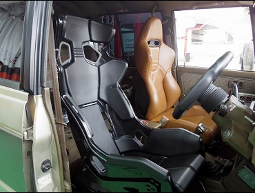 MITSUBISHI�@�p�W�F���@�G�X�e�[�g�@L144�i1990�N�j�@�Ɂ@RECARO�i���J���j�@PRO�@RACER�@RMS�@2700G�@���@SP-J�@����