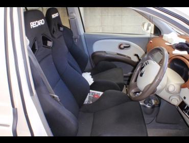 RECARO�i���J���V�[�g�j�@NISSAN�@�����r���[�g�@AK12��RECARO�i���J���j�@SR-7 KK100 BK�@�~2�r�@����