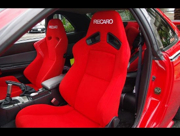 RECARO�i���J���V�[�g�j�@NISSAN�@�X�J�C���C���@BNR34��RECARO�i���J���j�@SR-6 KK100S RED�@���@SR-7F KK100�@RED�@����