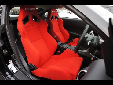 RECARO�i���J���V�[�g�j�@NISSAN�@�t�F�A���f�BZ�@Z33��RECARO�i���J���j�@SR-7 KK100�@RED�@�~2�r�@����