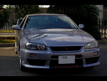 NISSAN�@�X�J�C���C���@ER34��RECARO�i���J���j�V�[�g����