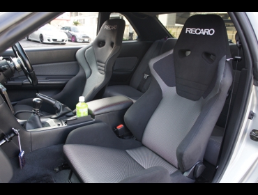 RECARO�i���J���V�[�g�j�@NISSAN�@�X�J�C���C���@BNR34��RECARO�i���J���j�@RS-G SK2�@BK/SIL�@���@SR-6�@SK100S�@BK/SIL�@����